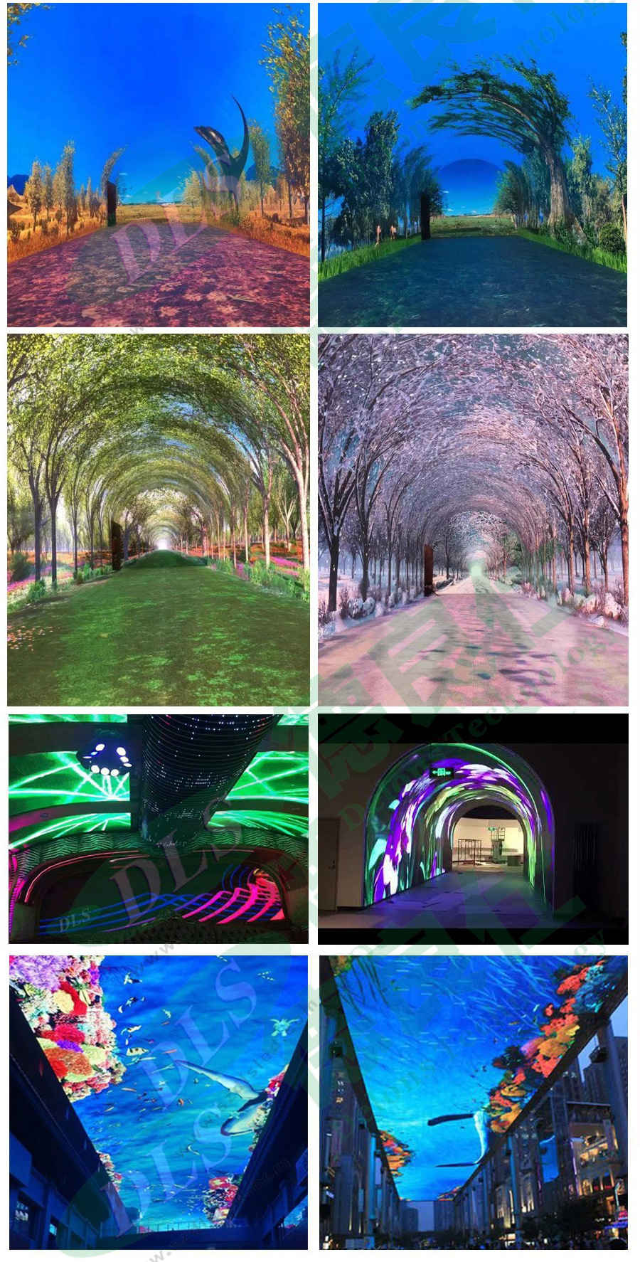 加拿大LED炫酷時光隧道顯示屏(圖8)